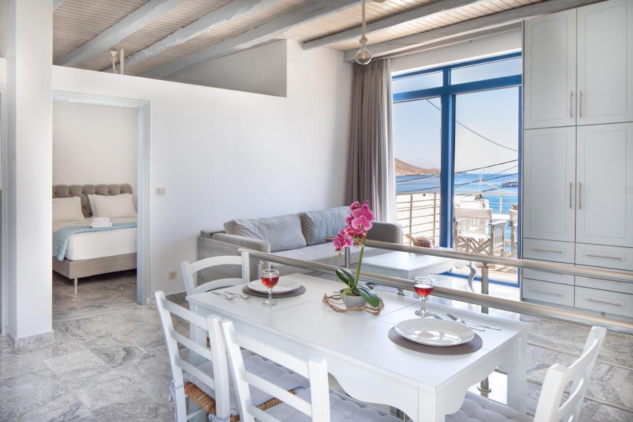 Plori - Molos Apartments Loutró Eksteriør bilde